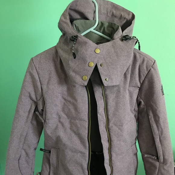 Lavender Cappel snowboarding jacket - Picture 1 of 4